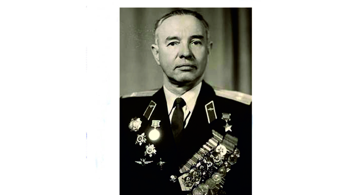 Герой Советского Союза полковник Титов Ф.И.